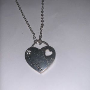 Daughter Heart Charm Pendant